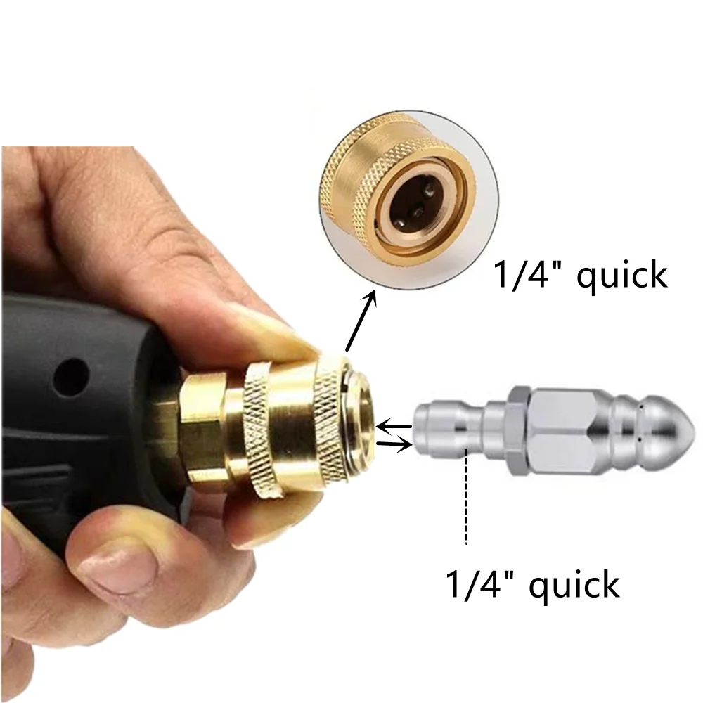 Water Jet High Pressure Spraye - Drain Pipe Clip recensie en prijs