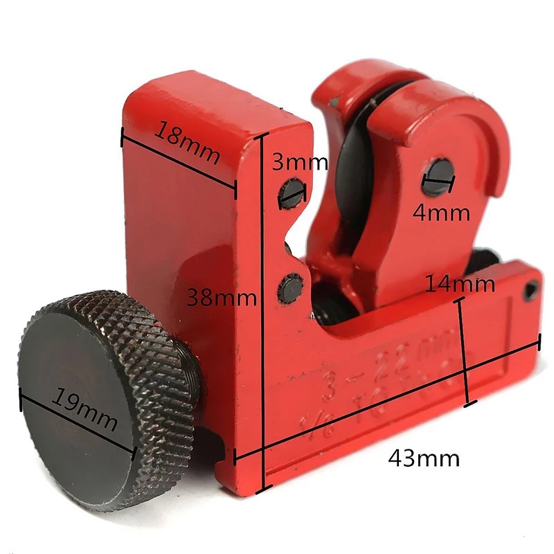 1PC 3-22/3-16mm Mini Alloy Ste - Pipe Cutter Ratchet recensie en prijs