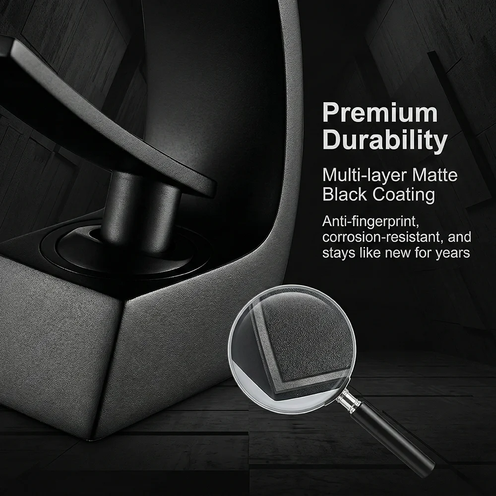 Matte Black Bathroom Faucet, A - Silicone Tap Washer recensie en prijs