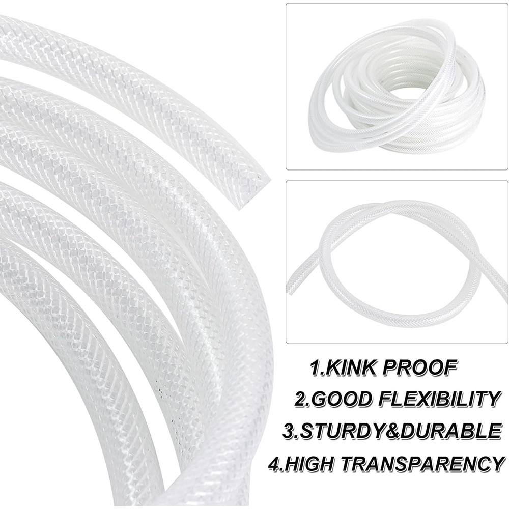 High Pressure Braided Clear PV - Flexible Hose Braided recensie en prijs