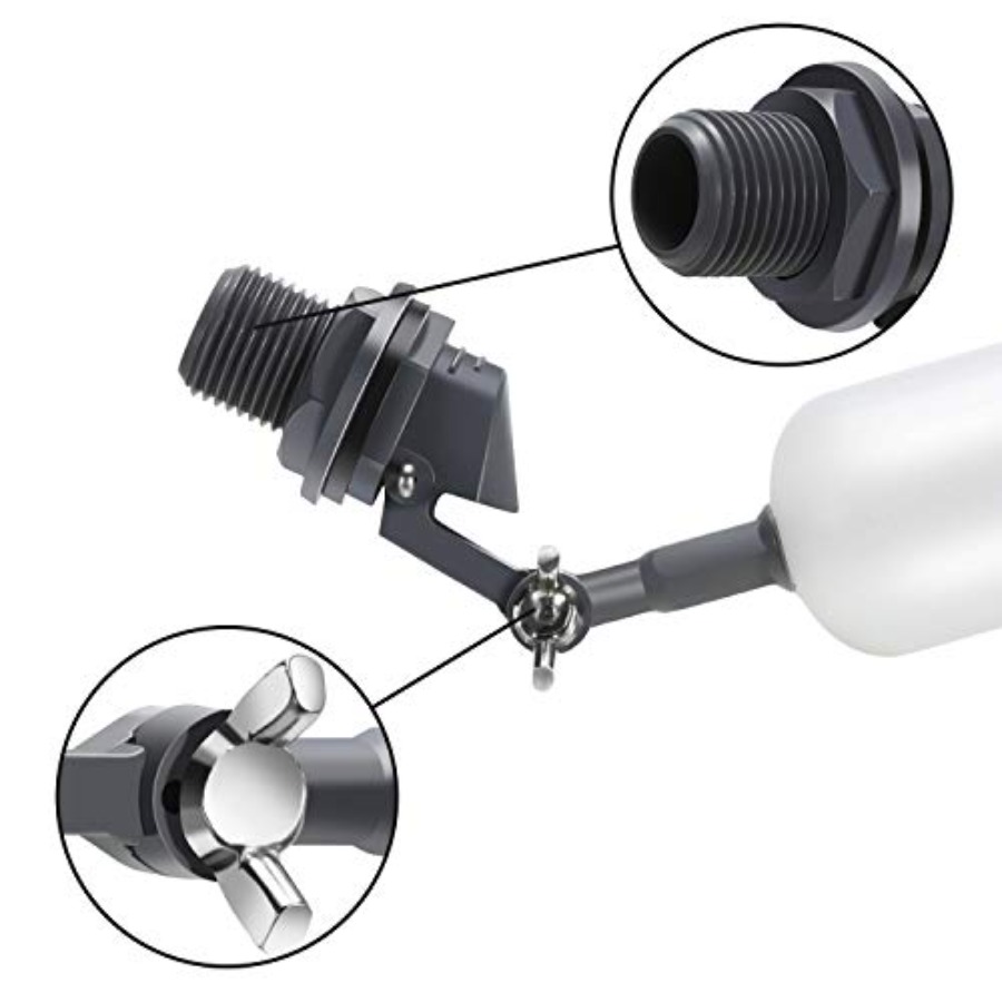 Float Ball Valve, 1/2 Inch Mal - Float Ball Valve recensie en prijs