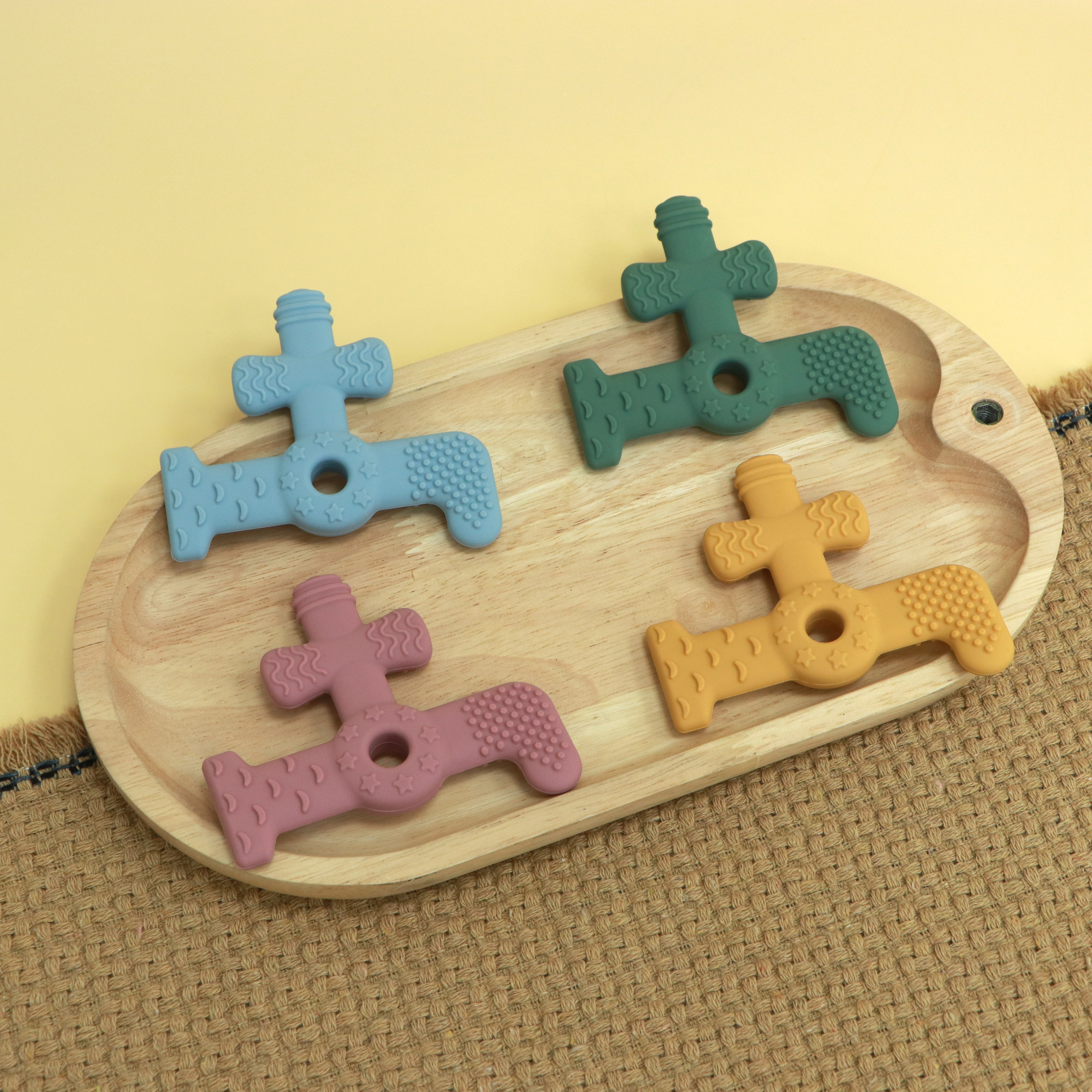 Faucet Shape Silicone Teether  - Silicone Tap Washer recensie en prijs
