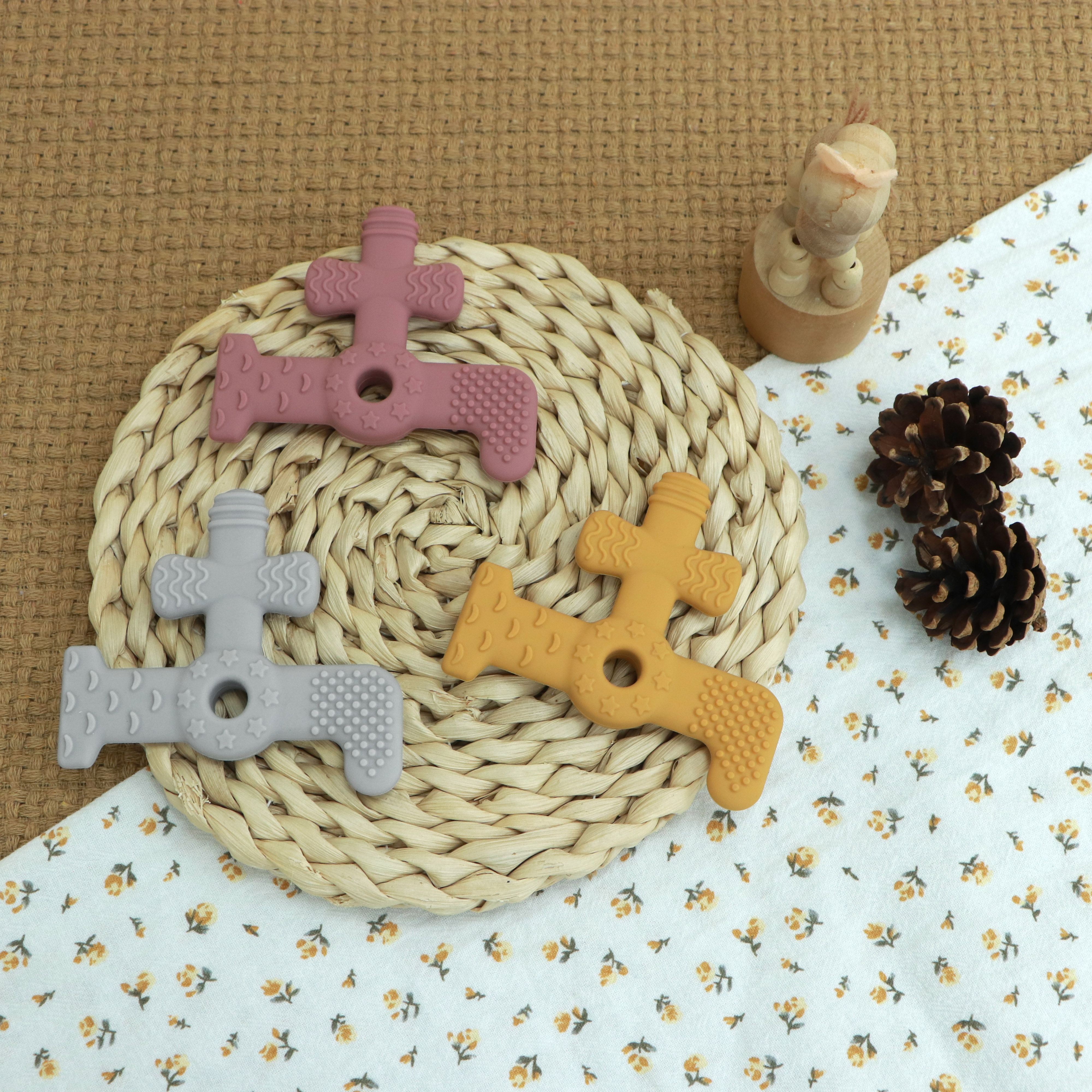 Faucet Shape Silicone Teether  - Silicone Tap Washer recensie en prijs
