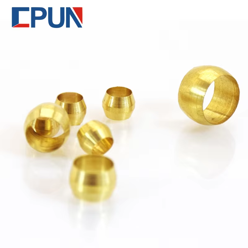 10pc Brass Double taper ferrul - Compression Fitting Brass recensie en prijs