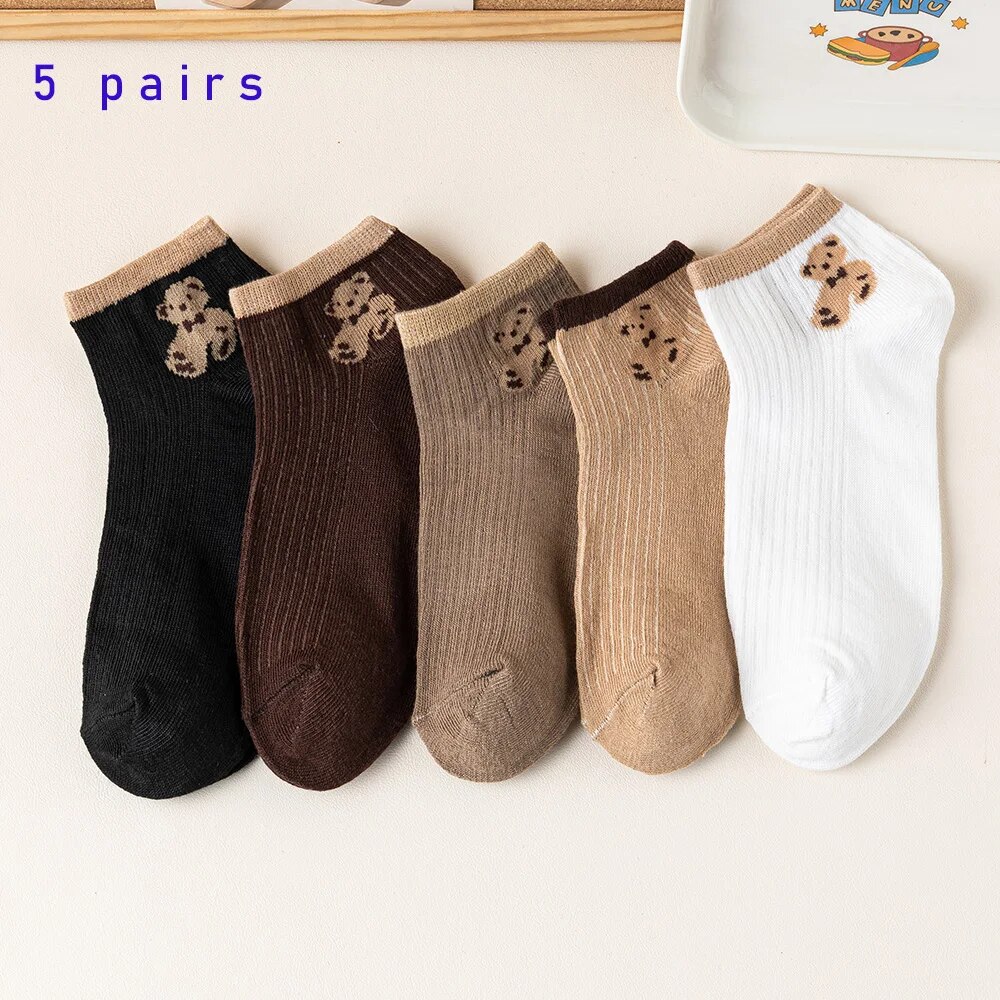 5 Pairs of Cute Teddy Bear WOM - Pipe Bending Spring recensie en prijs