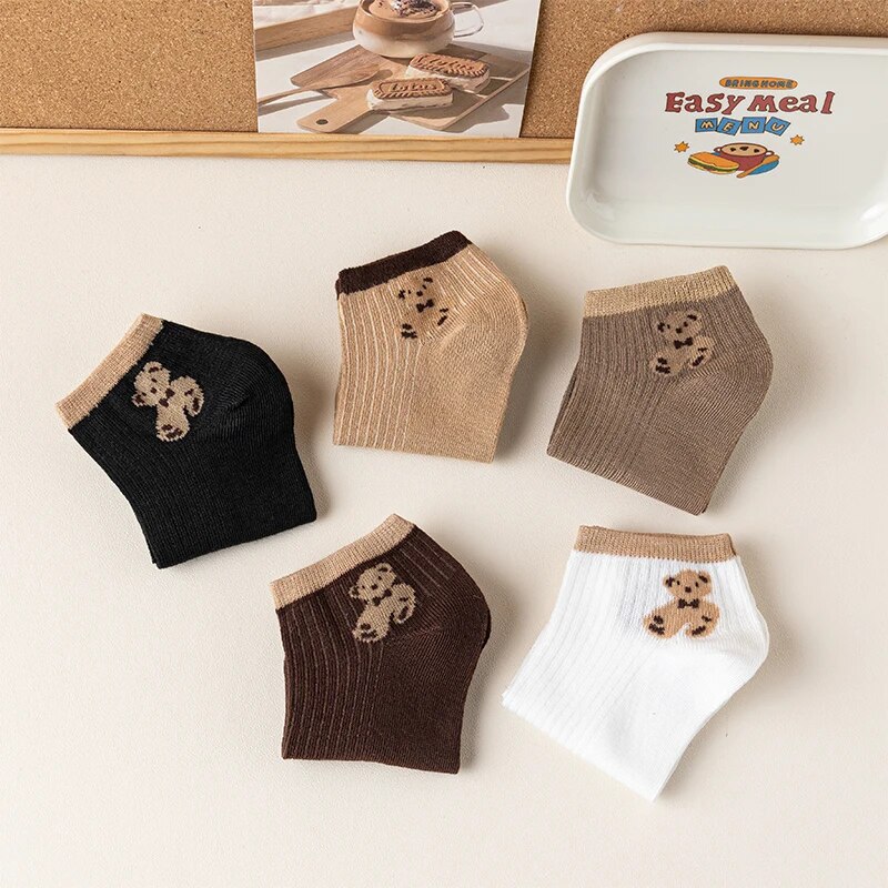 5 Pairs of Cute Teddy Bear WOM - Pipe Bending Spring recensie en prijs