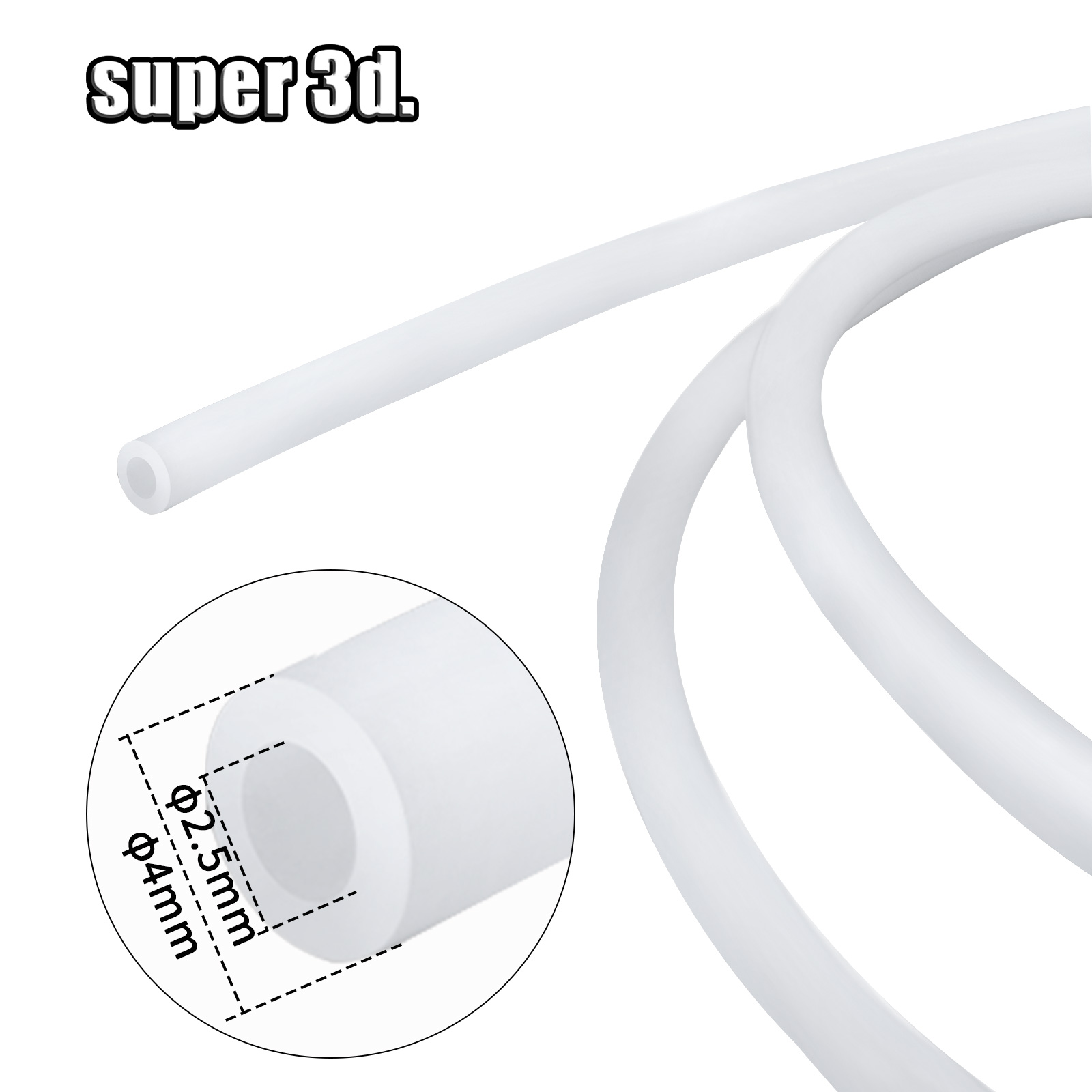 1/2/50M Bambu Lab PTFE Tube ID - Ptfe Tape Thread recensie en prijs