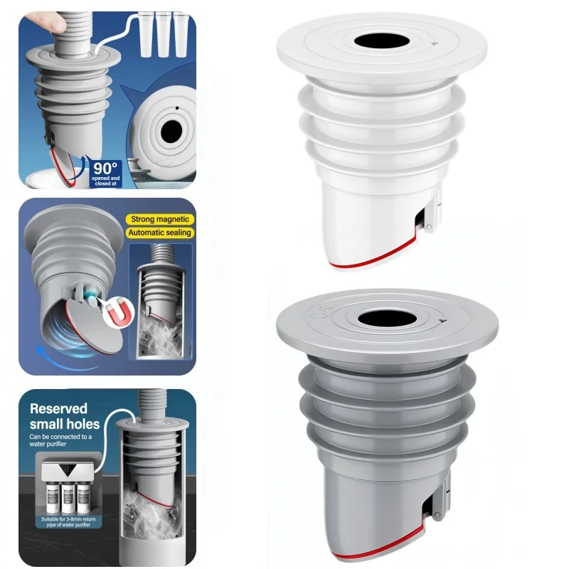 Silicone Sink Stopper Sewer Pi - Drain Pipe Clip recensie en prijs