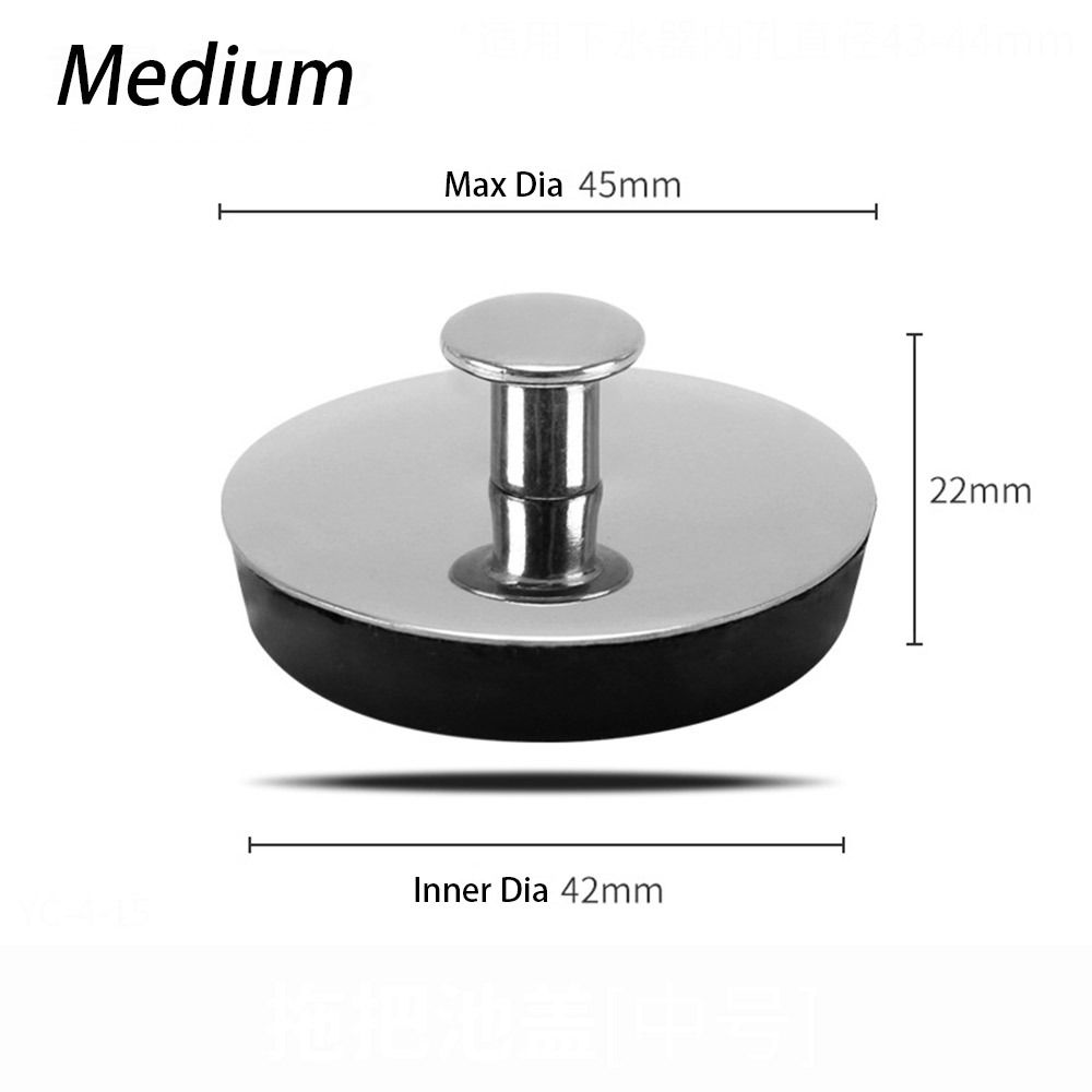 1Pcs Stainless Steel Bath Plug - Drain Pipe Clip recensie en prijs