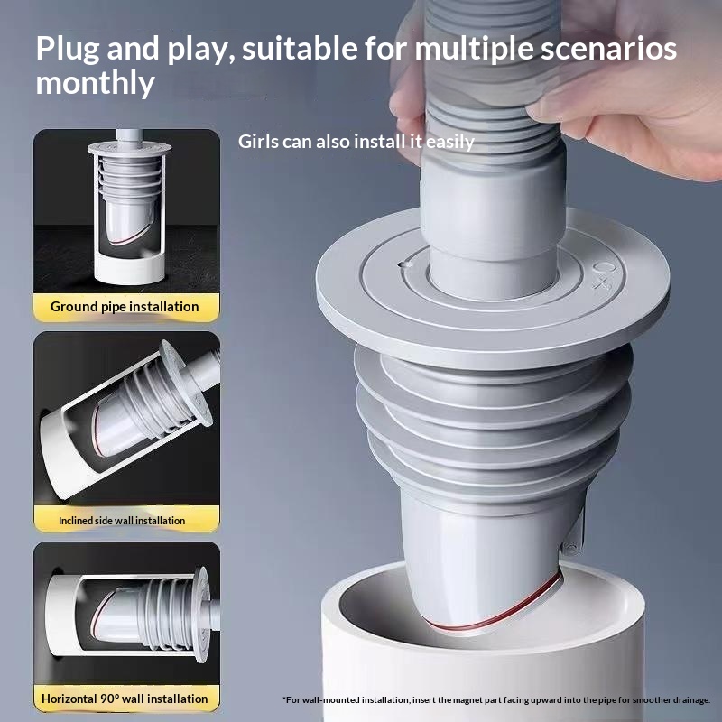 &Bathroom Sewer Seal Ring Anti - Drain Pipe Clip recensie en prijs