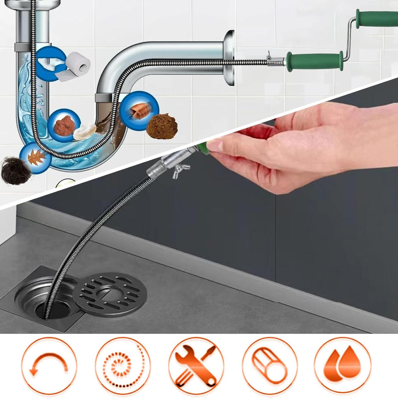 Drain Snake 4M Flexible Pipe U - Drain Snake Flexible recensie en prijs