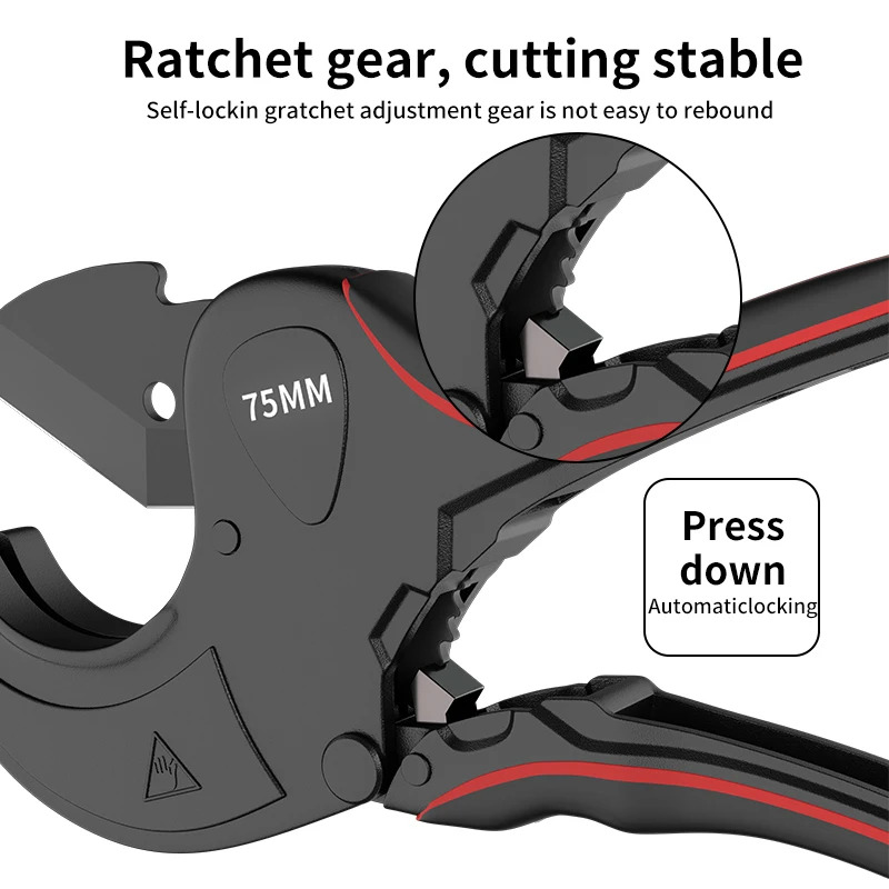 Ratchet Pipe Cutter 32-75mm, A - Pipe Cutter Ratchet recensie en prijs