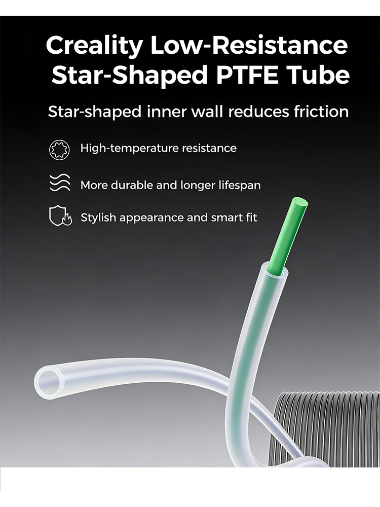 Creality Low-Resistance Star S - Ptfe Tape Thread recensie en prijs