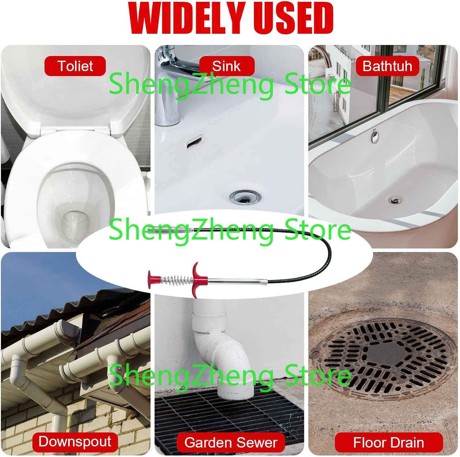 1Pcs Drain Snake Hair Drain Cl - Drain Snake Flexible recensie en prijs