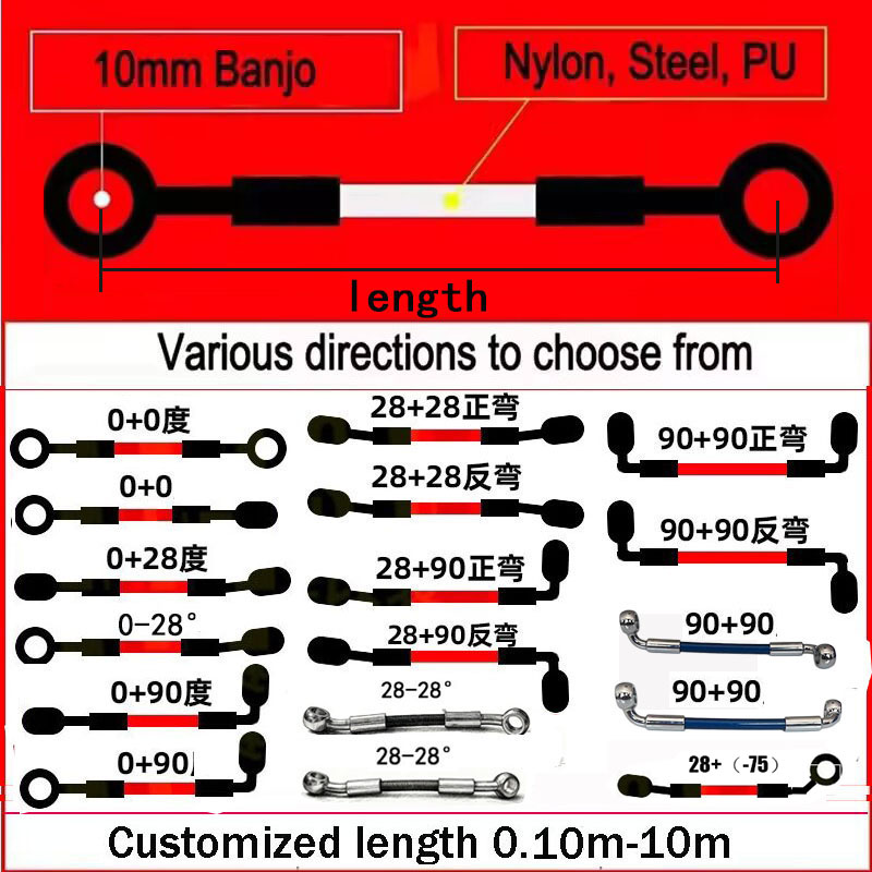 AN3 Moto Hydraulic Stainless S - Ptfe Tape Thread recensie en prijs