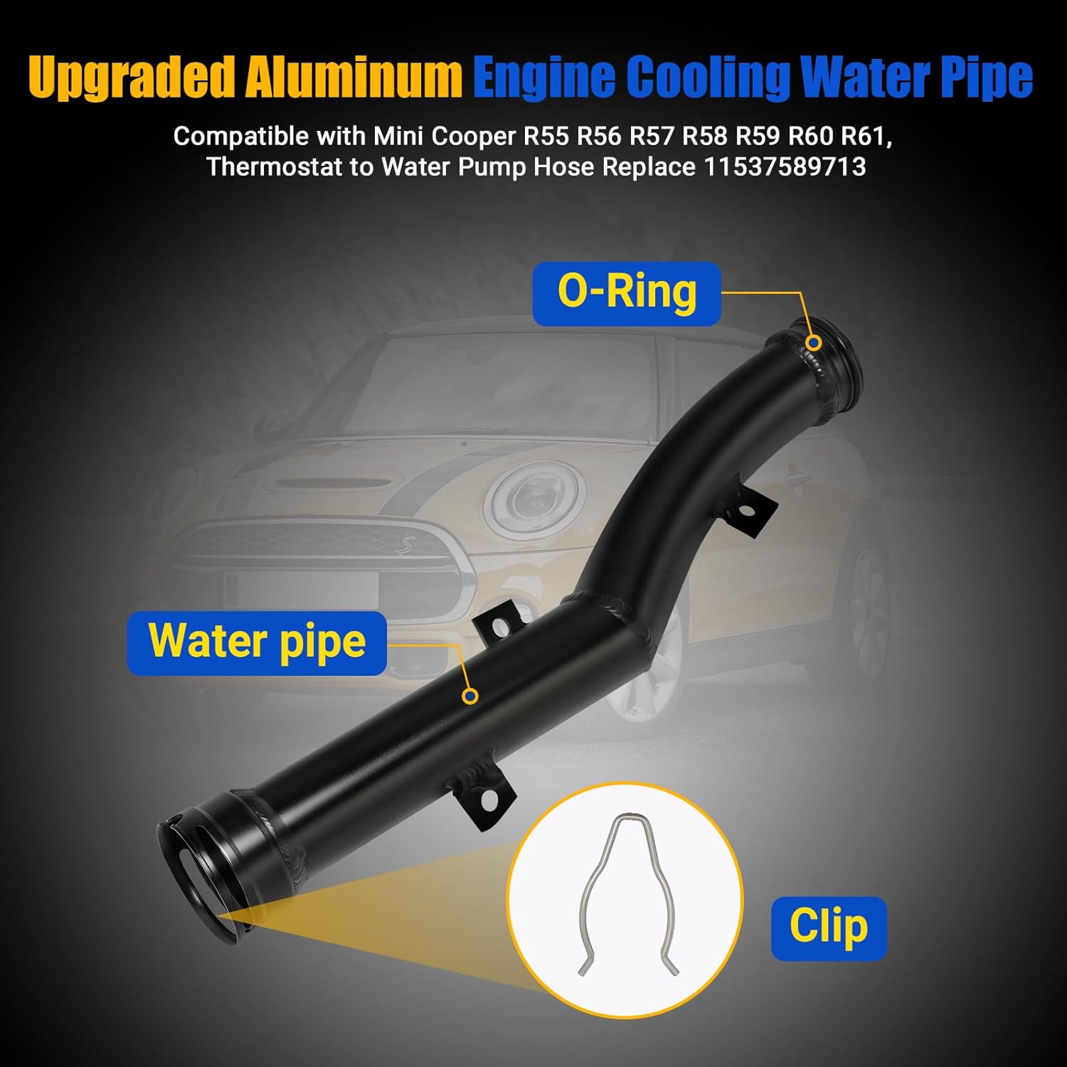 Car Engine Coolant Water Pump  - Plastic Pipe Clip recensie en prijs