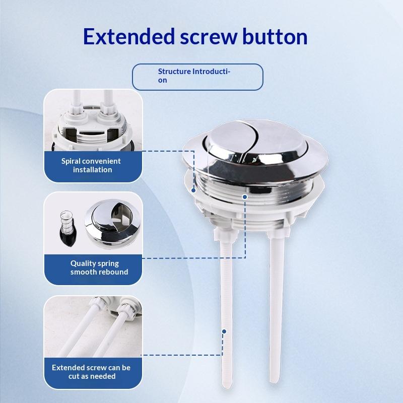 1Pc Universal Dual-flush Toile - Toilet Fill Valve recensie en prijs