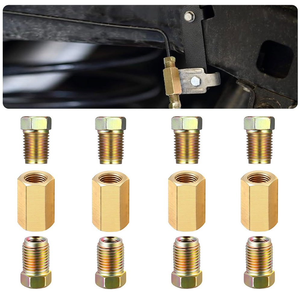 12pcs 3/16 (3/8-24 Inverted) B - Compression Fitting Brass recensie en prijs