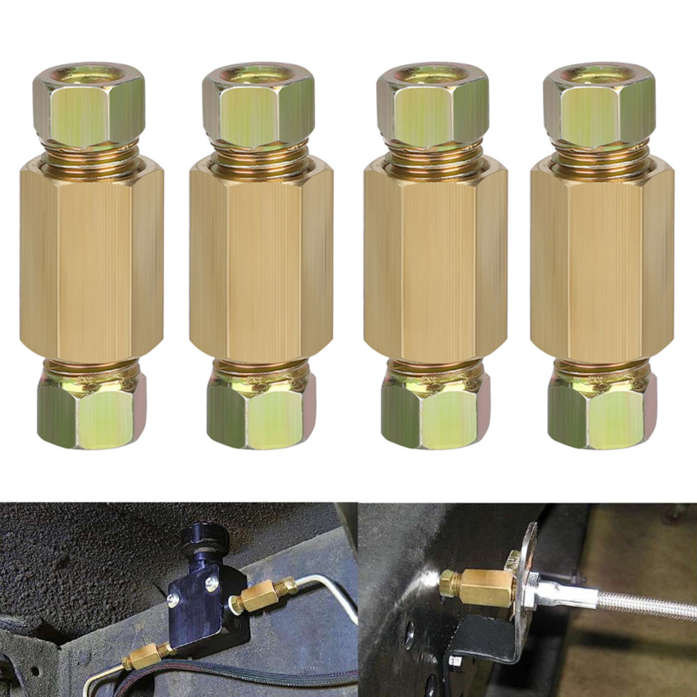 12pcs 3/16 (3/8-24 Inverted) B - Compression Fitting Brass recensie en prijs