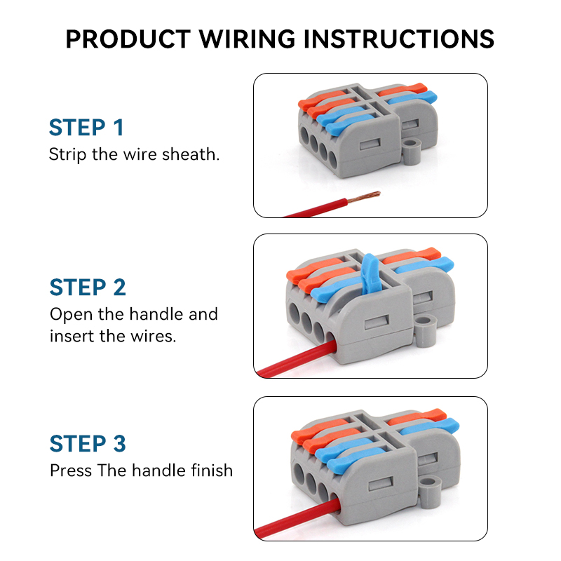 1/5/10 PCS Mini Fast Wiring Ca - Push Fit Connector recensie en prijs