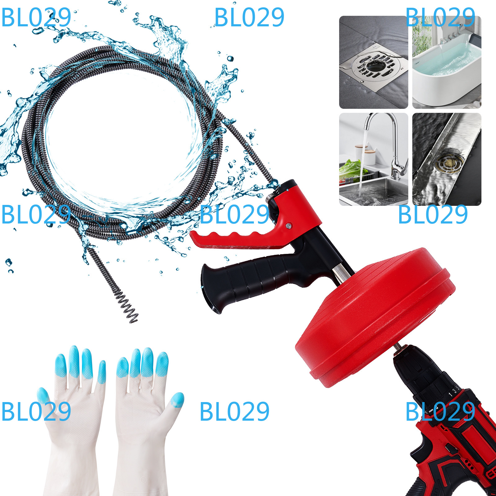 Professional Drain Snake Auger - Drain Snake Flexible recensie en prijs