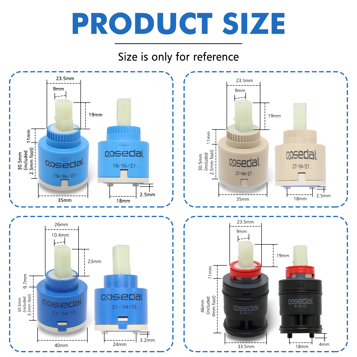 1pc Watersaving Replacement Ce - Basin Mixer Cartridge recensie en prijs