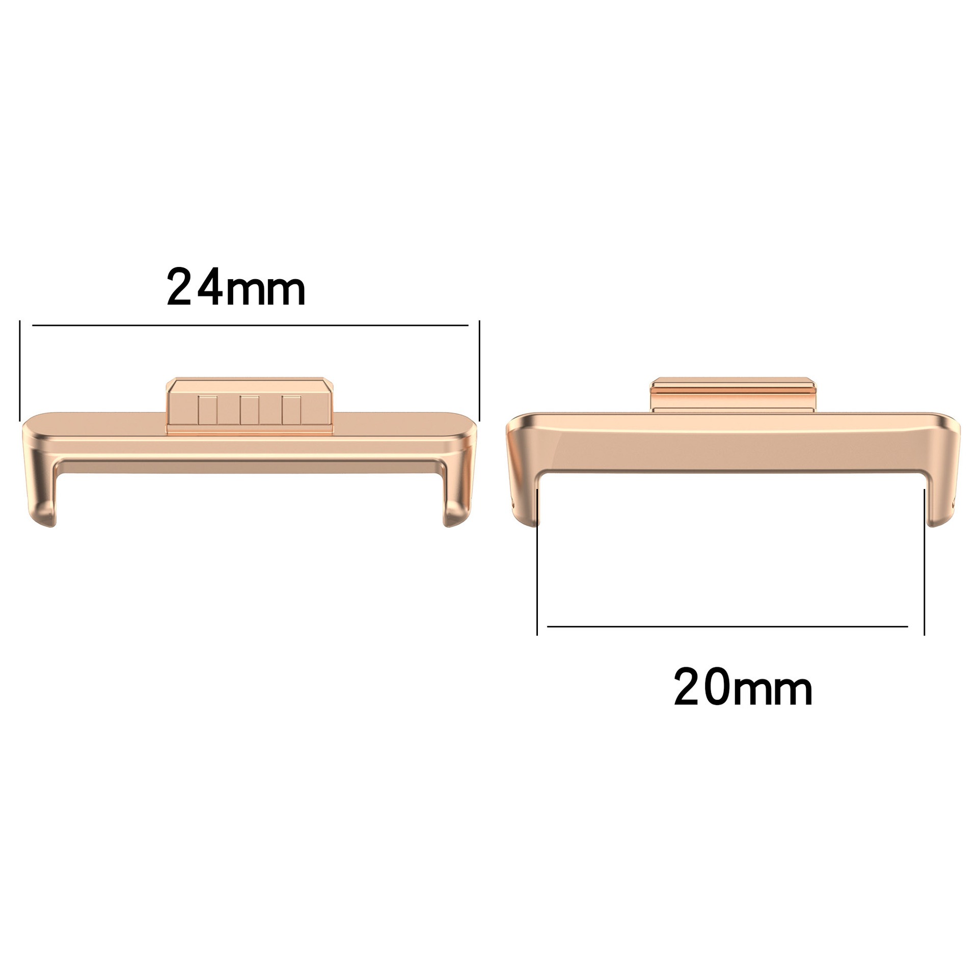Stainless steel Watch band con - Push Fit Connector recensie en prijs