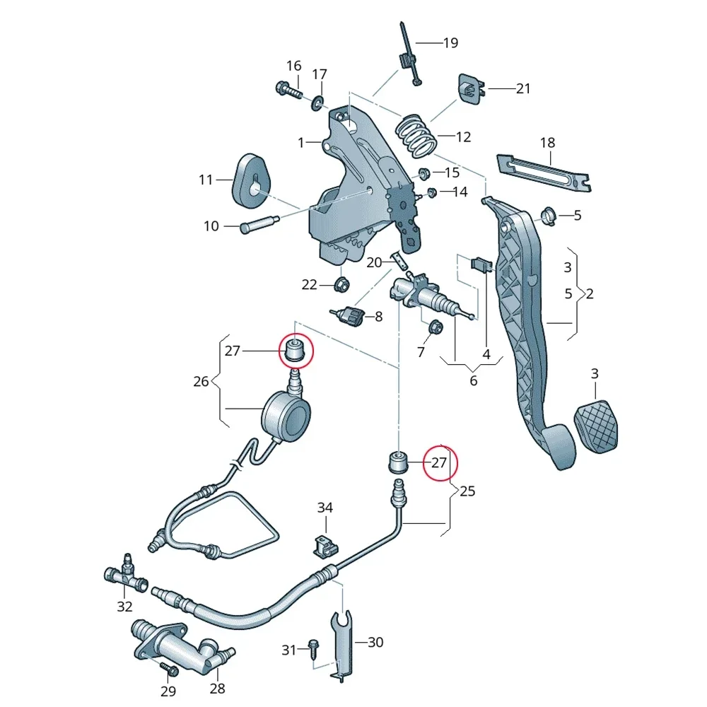 For Fiat Ulysse Peugeot 806 19 - Plastic Pipe Clip recensie en prijs