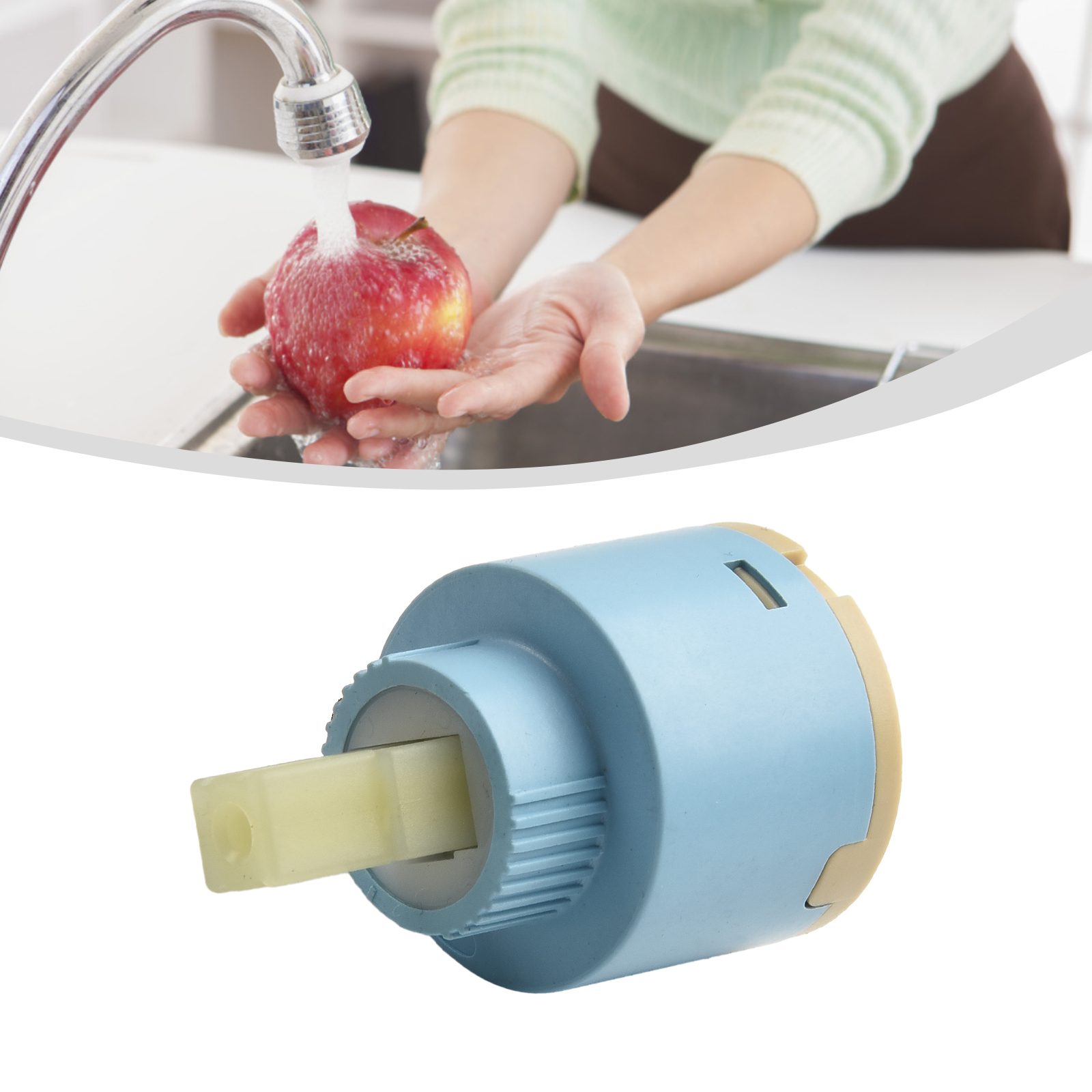 1pc Ceramic Cartridge 35mm/40m - Basin Mixer Cartridge recensie en prijs