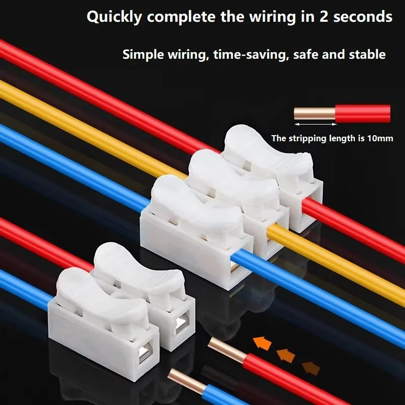50pcs Push Quick Wire Cable CH - Push Fit Connector recensie en prijs