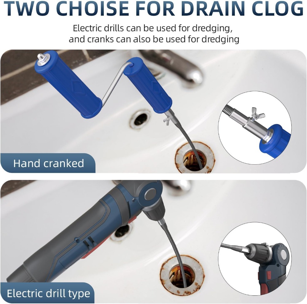 Drain Snake 16.4ft x 6mm Auto  - Drain Snake Flexible recensie en prijs