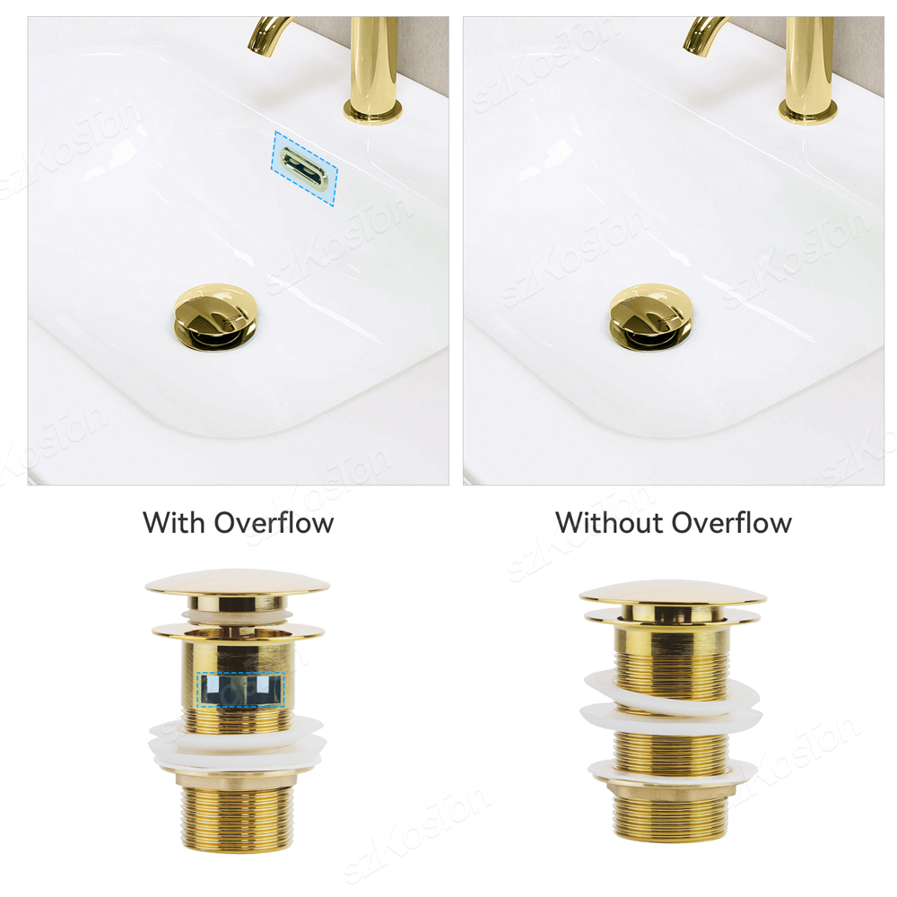 Bathroom Sink Stopper Washbasi - Overflow Pipe Clip recensie en prijs