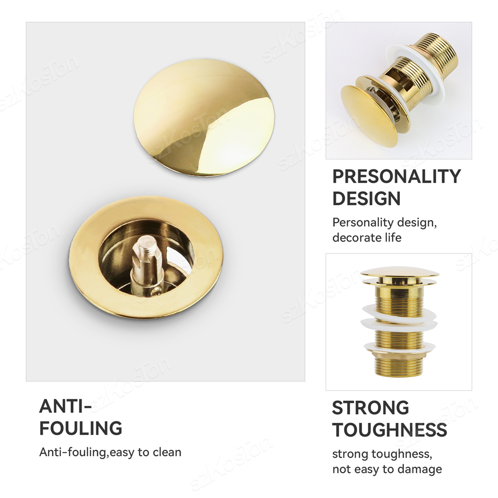 Bathroom Sink Stopper Washbasi - Overflow Pipe Clip recensie en prijs