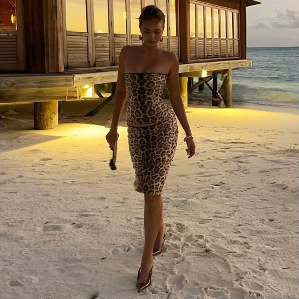 Woman 2 Piece Set Outfit Sexy  - Pipe Bending Spring recensie en prijs
