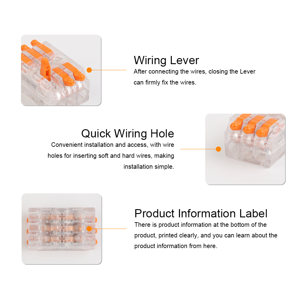 10PCS Quick Push-in Wire Conne - Push Fit Connector recensie en prijs